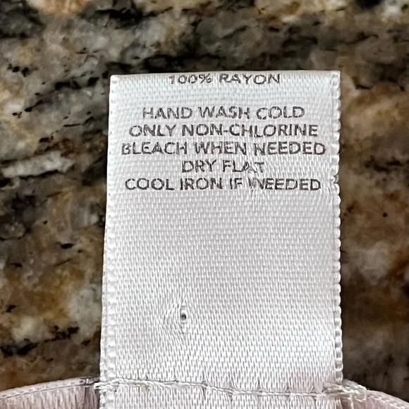 Ann Taylor LOFT Coral Chevron Blouson Mini Dress Size M Semi Sheer Beachy Boho - Picture 8 of 9